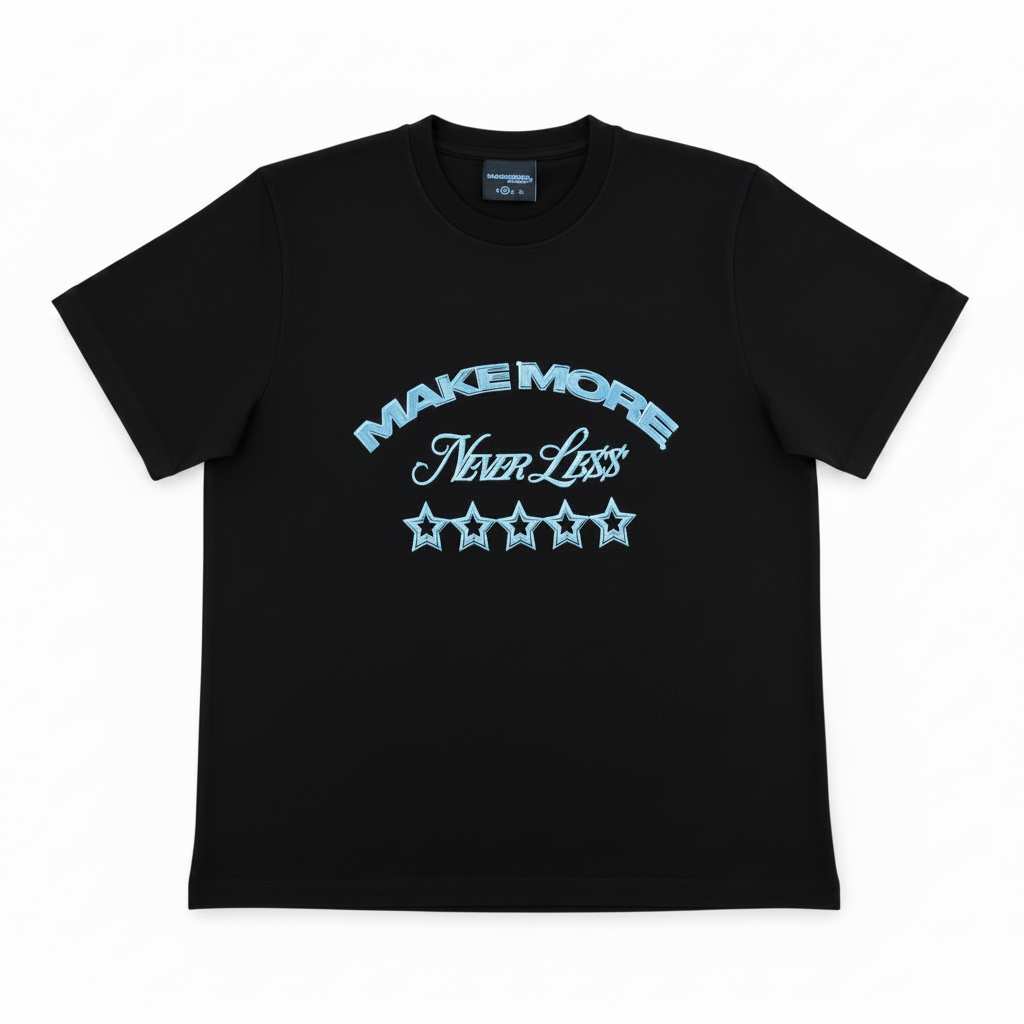 BLACK CHROME TEE