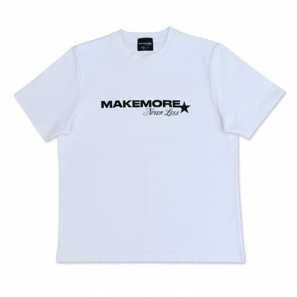 WHITE MOTTO TEE