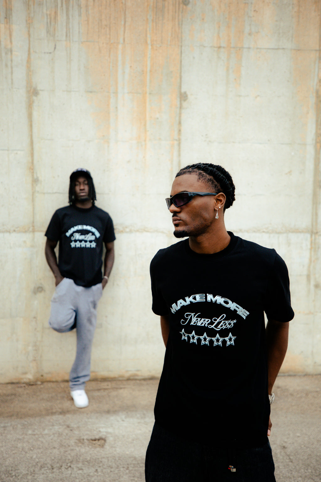 BLACK CHROME TEE