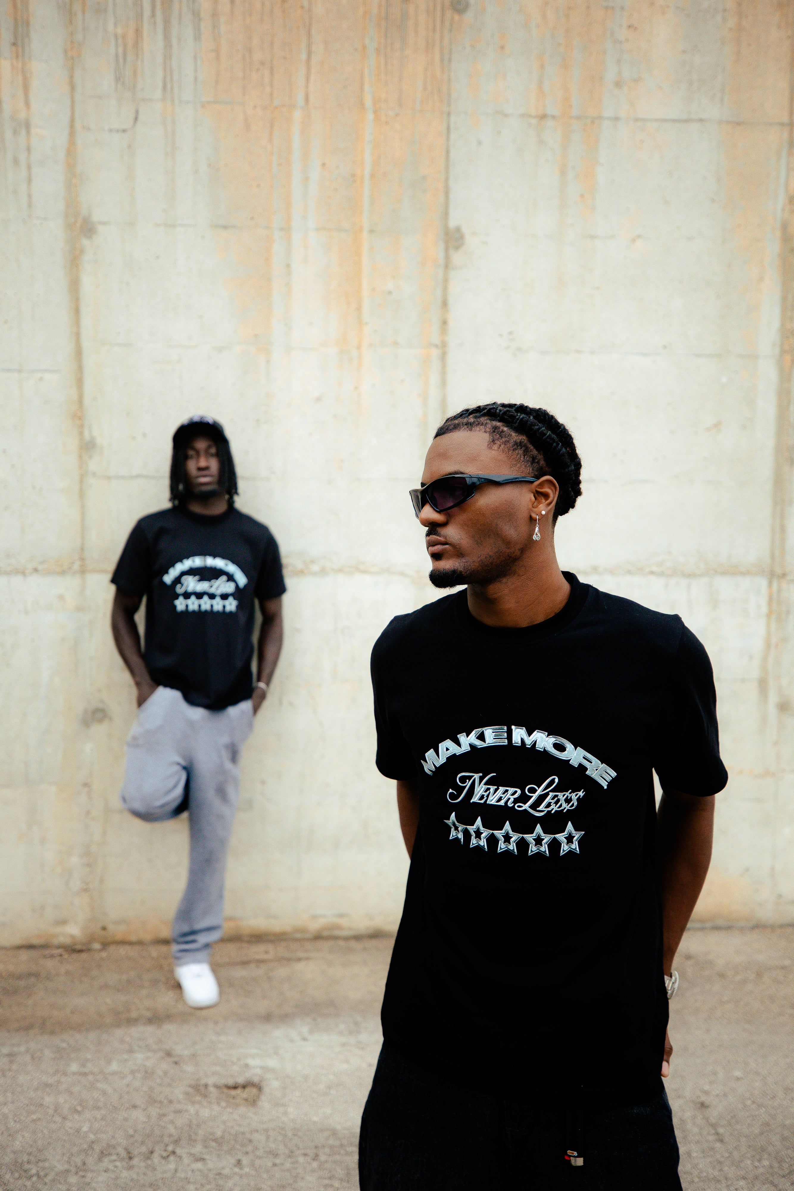 BLACK CHROME TEE
