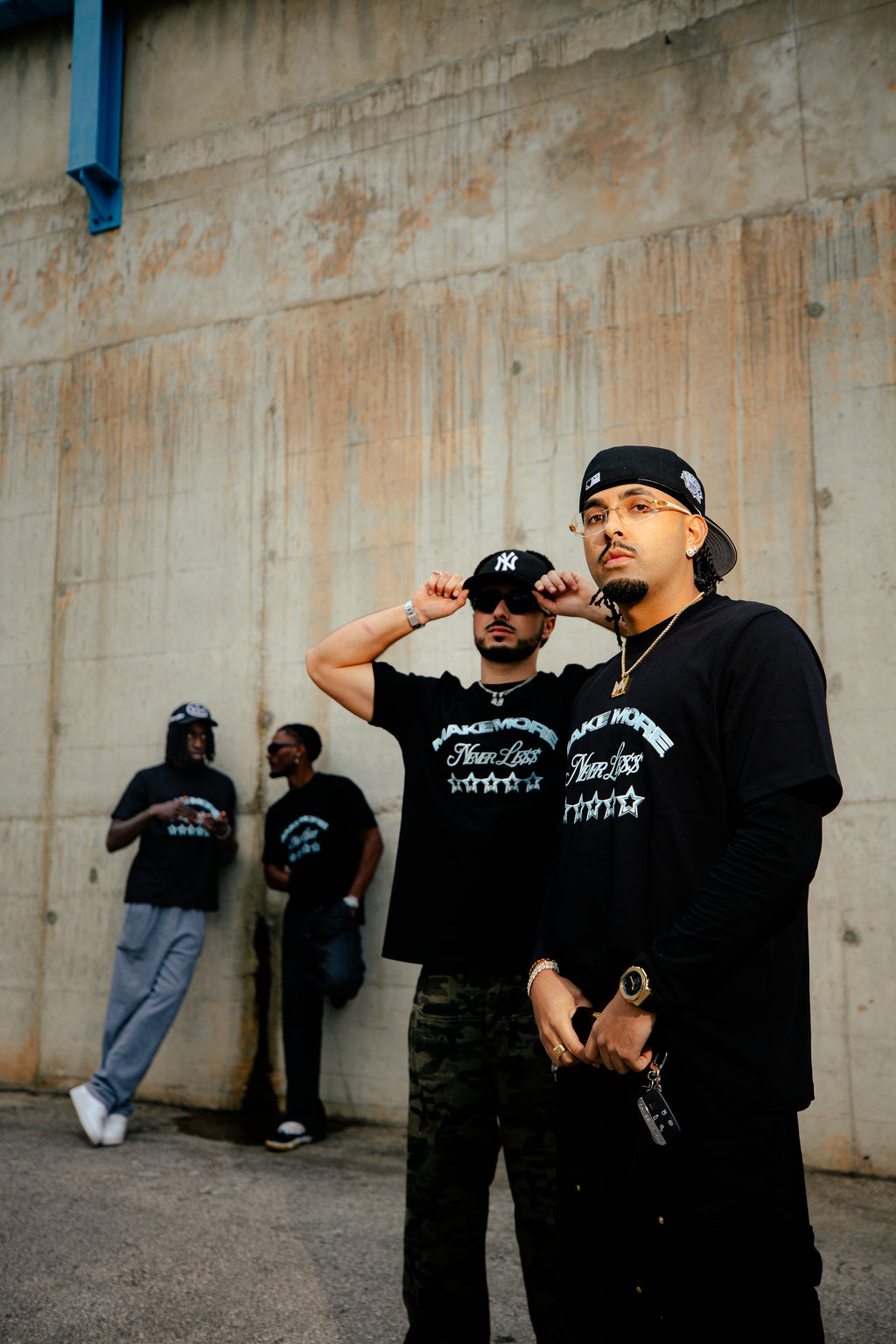 BLACK CHROME TEE