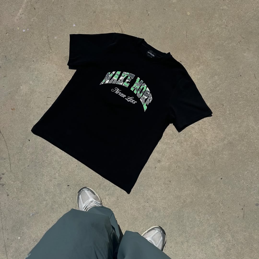 BLACK CAMO TEE
