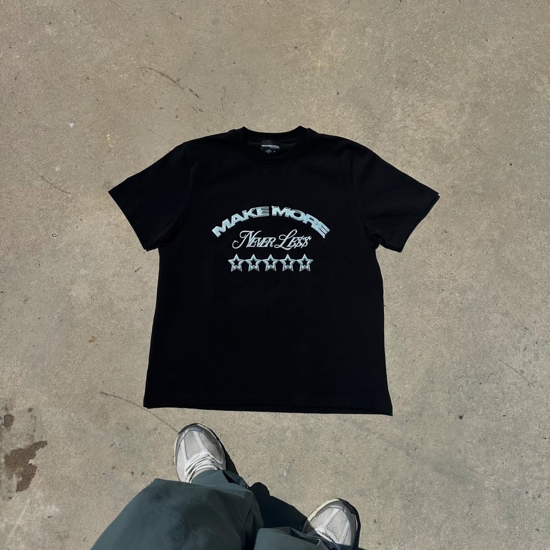 BLACK CHROME TEE